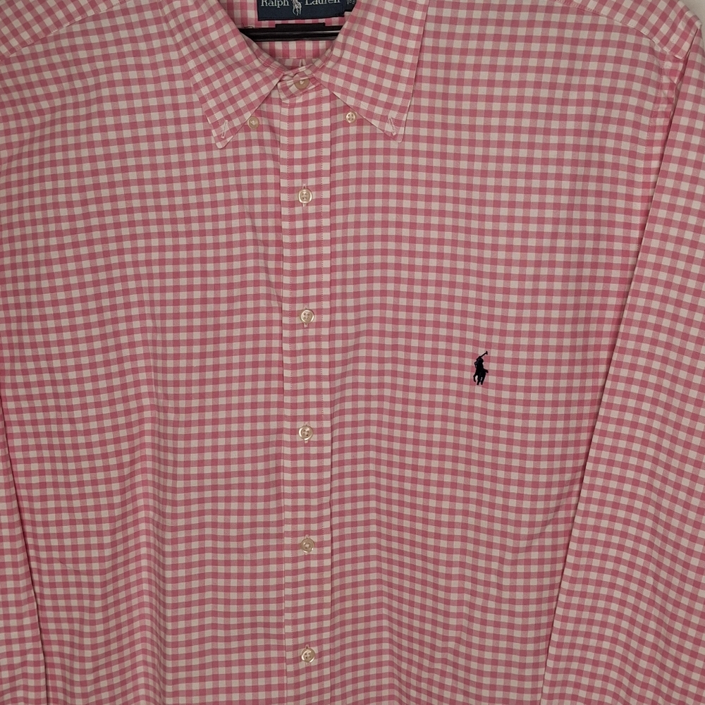Ralph Lauren Button Down Size 3XLT Custom Fit - Picture 5 of 12